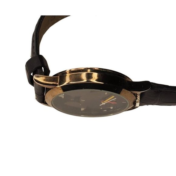 VTG Disney Mickey Mouse Black Façade Clear See Through Ladies Wrist Watch Runs! main image 6